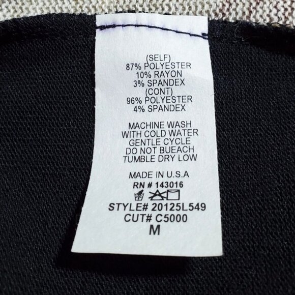 A.gain Med. Western Style Print Open Front Lightweight Polyester Blend Cardigan - Picture 3 of 10